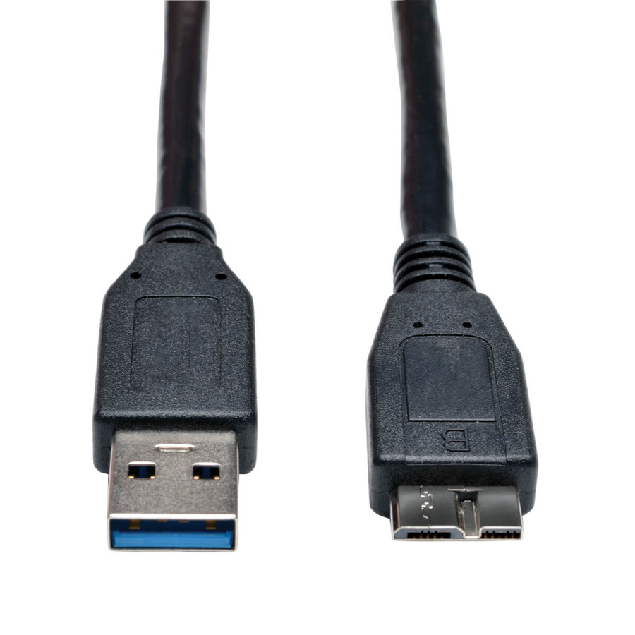 Tripp Lite U326-006-BK USB 3.0 SuperSpeed Device Cable (A to Micro-B M/M) Black, 6 ft. (1.83 m)