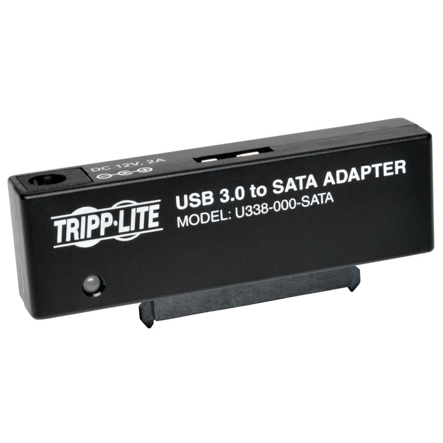 Tripp Lite U338-000-SATA USB 3.0 SuperSpeed to SATA III Adapter for 2.5 in. to 3.5 in. SATA Hard Drives