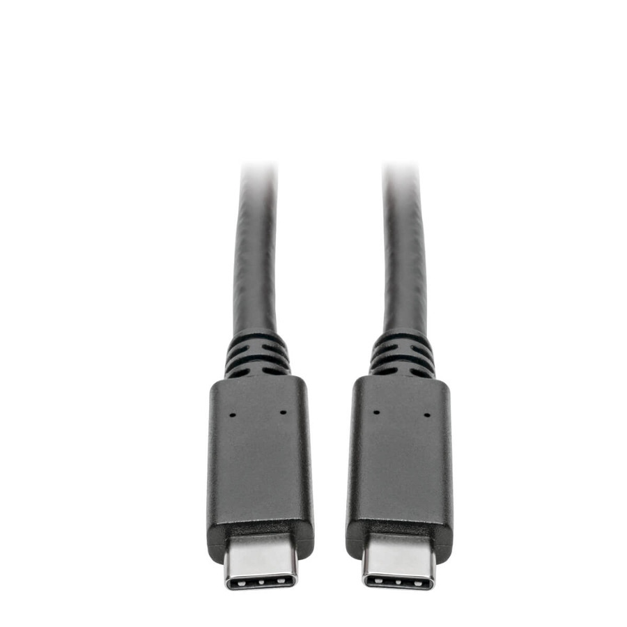 Tripp Lite U420-006 USB-C Cable (M/M) - USB 3.1, Gen 1 (5 Gbps), Thunderbolt 3 Compatible, 6 ft. (1.83 m)