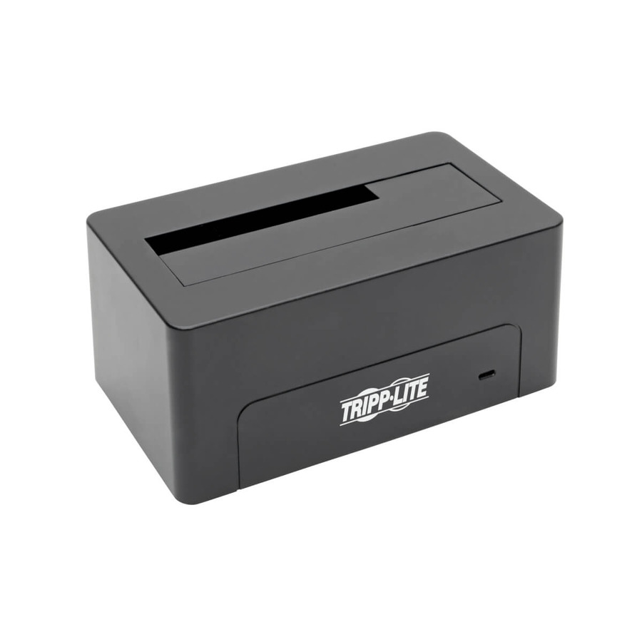 Tripp Lite U439-001-CG2 USB-C to SATA Quick Dock - USB 3.1 Gen 2 (10 Gbps), 2.5/3.5 in. HDD/SDD, Thunderbolt 3 Compatible