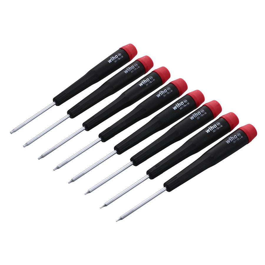 ayuha　1205 Wiha 26791 Screwdriver Set, Torx, Precision, T1 to T8 Sizes