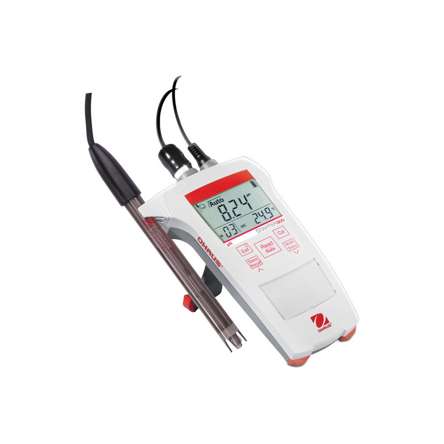 Ohaus 83033961 Convenient Portable pH Meter, ST300 Series