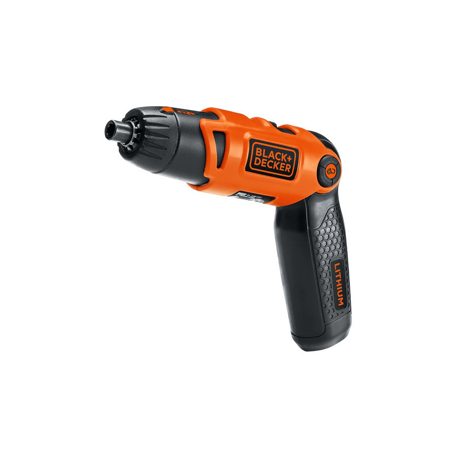 Black Decker LI2000 Cordless Screwdriver, Pivoting Handle, USB