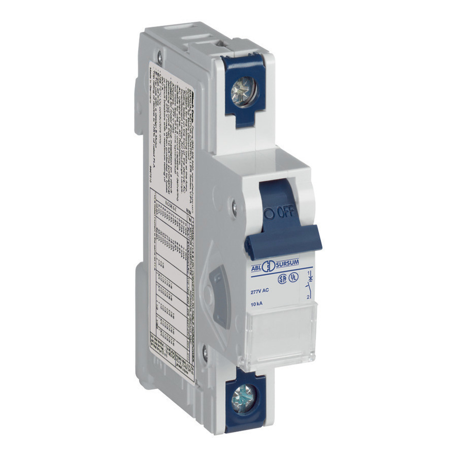 Altech 1B1.6UM UL 508 Mini-Molded Case Circuit Breaker, B-Trip, 1 Pole, 1.6A Current Rating