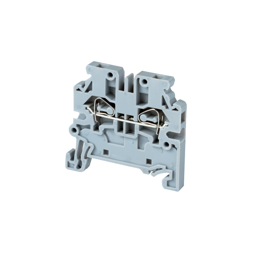 Altech CXS2.5/R Terminal Blocks, FeedThru, Side Entry, DIN, Spring
