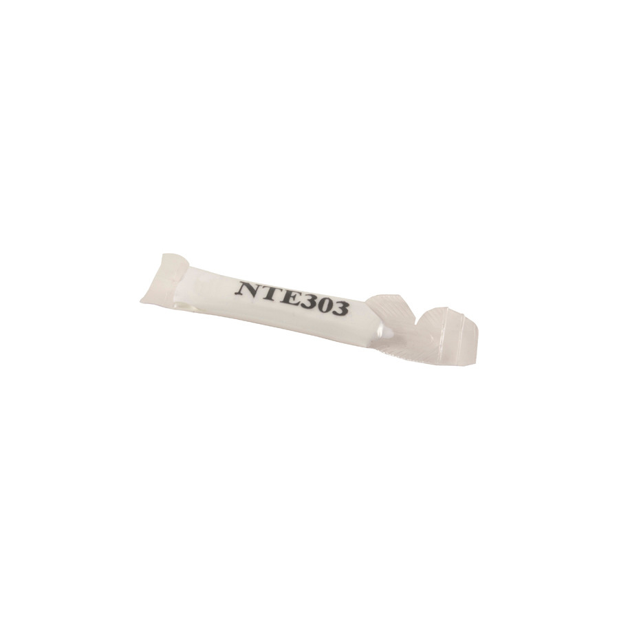 NTE Electronics NTE303 Silicone Thermal Compound 1 Gram Tube -40 To +400 Deg Fahrenheit, 5/Pkg