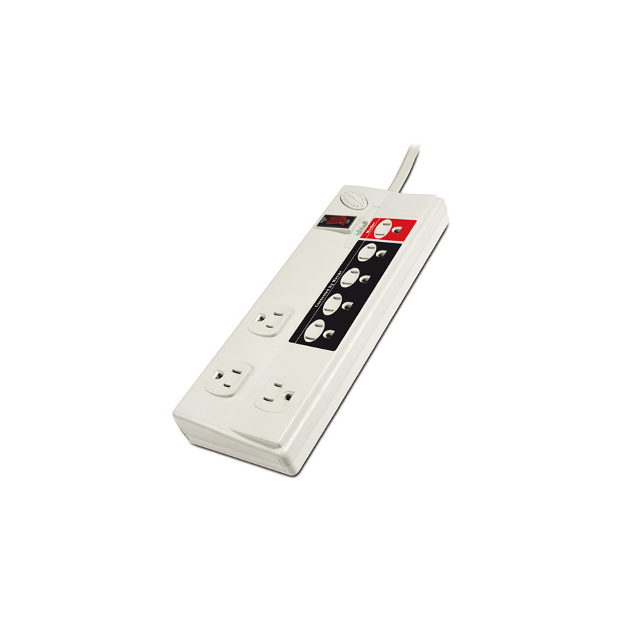 NTE Electronics EMF-8ES Surge Protector 8 Outlet Energy Saving Power Center 1050 Joules 125V 15A C (UL)us LED Indicator