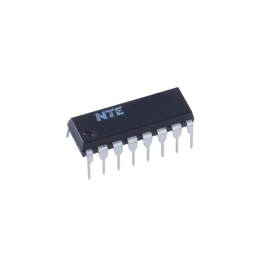 NTE Electronics NTE74C151 IC CMOS 8-CHANNEL DATA SELECTOR/MULTIPLEXER