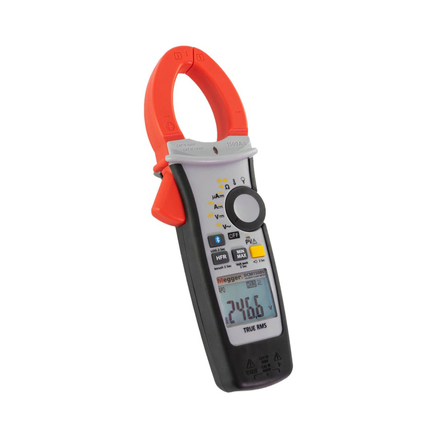 TestEquity: Megger DCM1500S Solar PV Clamp Meter