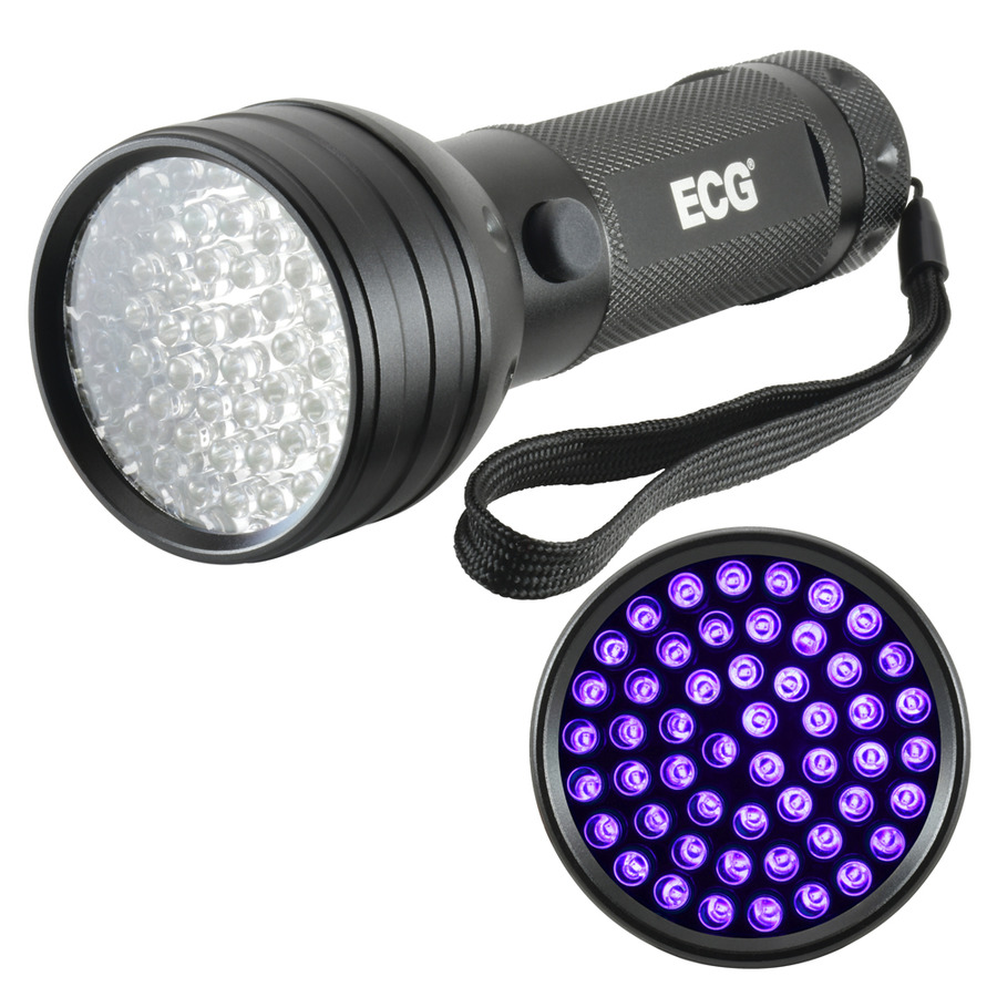 NTE Electronics 27-010 51 LED UV Blacklight Flashlight 395nm requires 3-AA Batteries (not included)