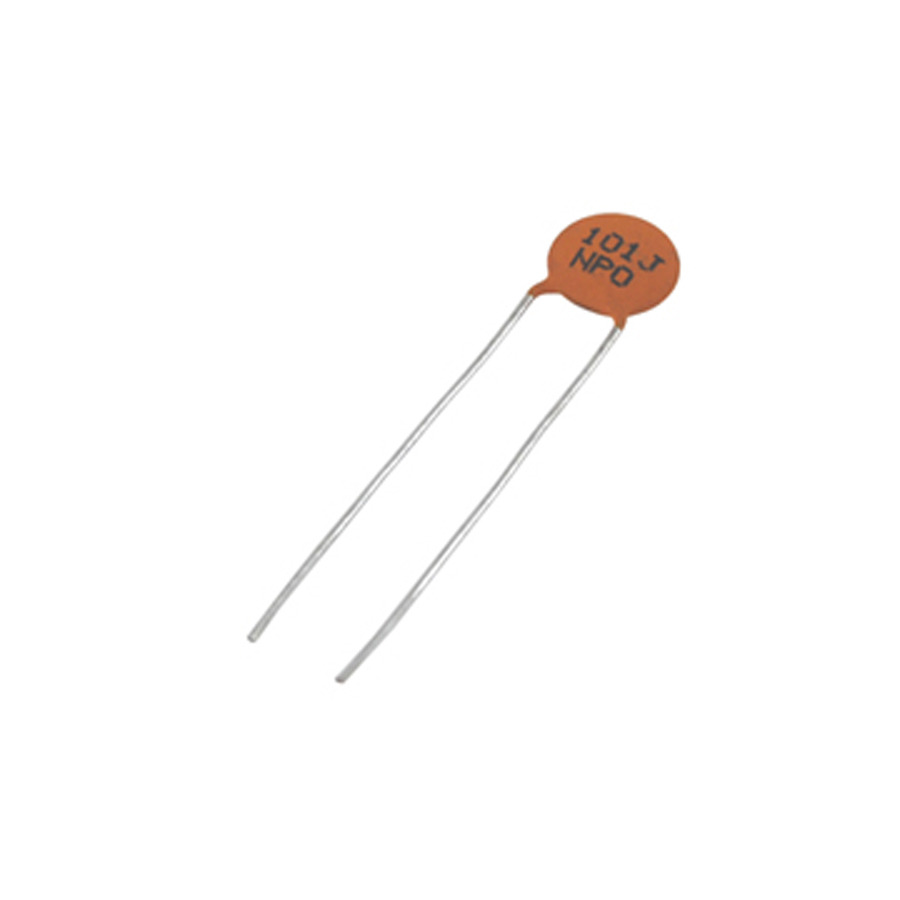 NTE Electronics 89012 Capacitor Ceramic Disc 12pf 50V 10% Radial Lead, 2/Pkg