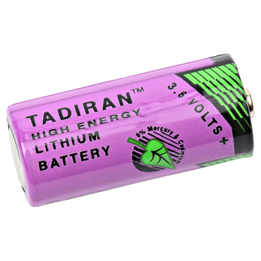 Tadiran COMP-139 Lithium Battery, 3.6V, 1650 mAh capacity, Lithium