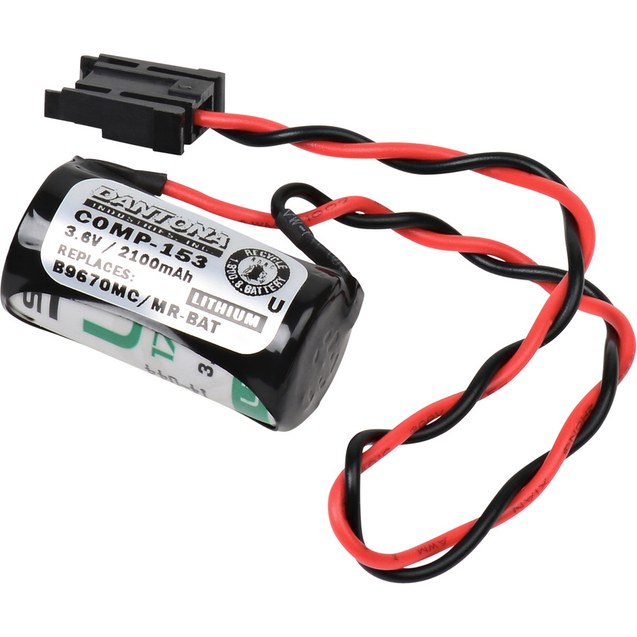 Dantona COMP-153 PLC Battery, 3.6V, 2100 mAh capacity, Lithium for Eternacell B9670MC