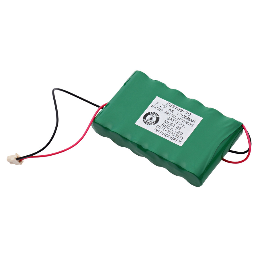 Dantona CUSTOM-70 Alarm Panel Battery, 7.2V, 1800 mAh capacity, Nickel