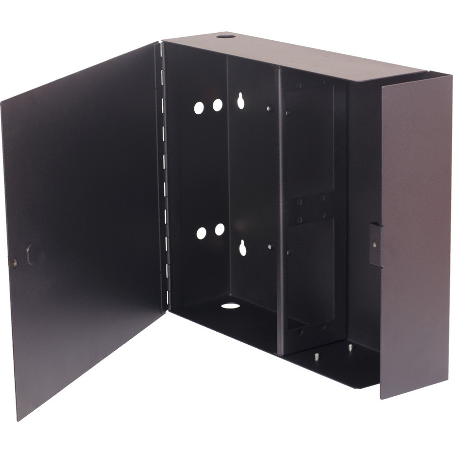 Quest Technology NFO-4602 Cabinet, Fiber Optic Wall Mount, w/Lock, 2-Strip Mod, 48 Fibers