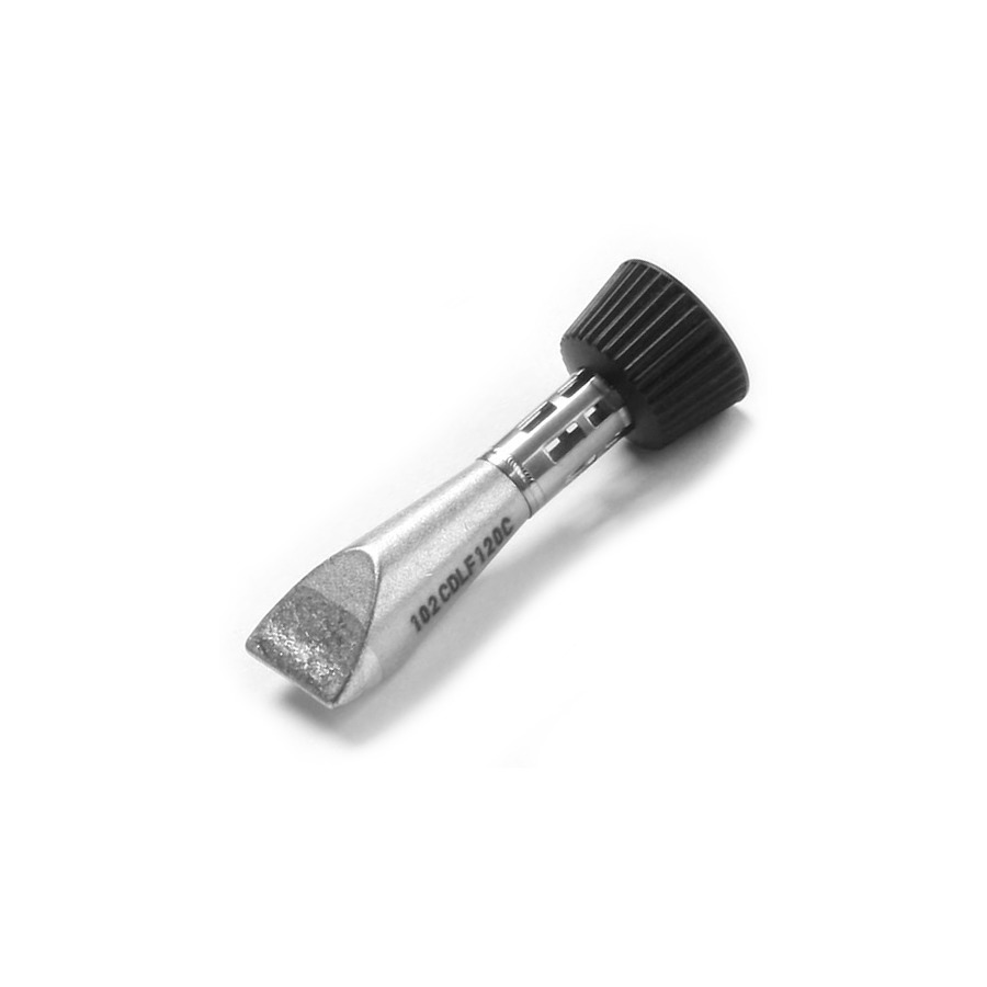 Kurtz Ersa 0102CDLF120C/SB Solder Tip, Lead Free, Chisel, Conical, 12mm ...