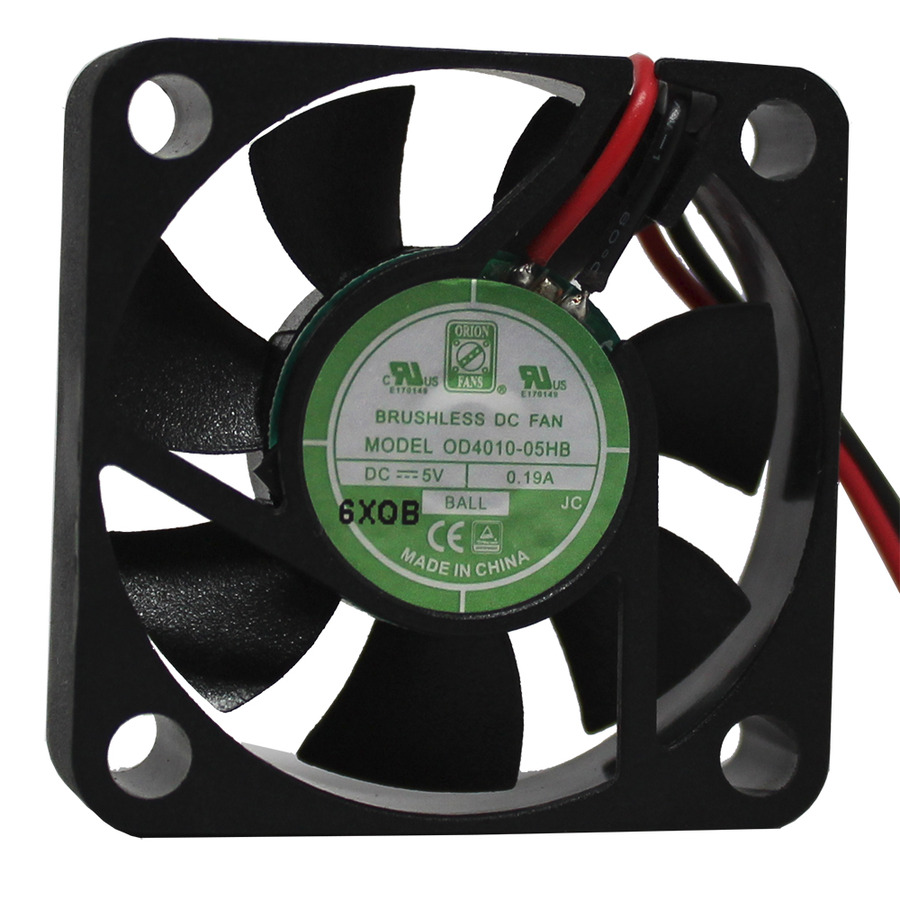 Orion Fans OD4010-12HSS DC Fan, 12V, 6.7CFM, 40x40x10mm, OD4010-SS Series