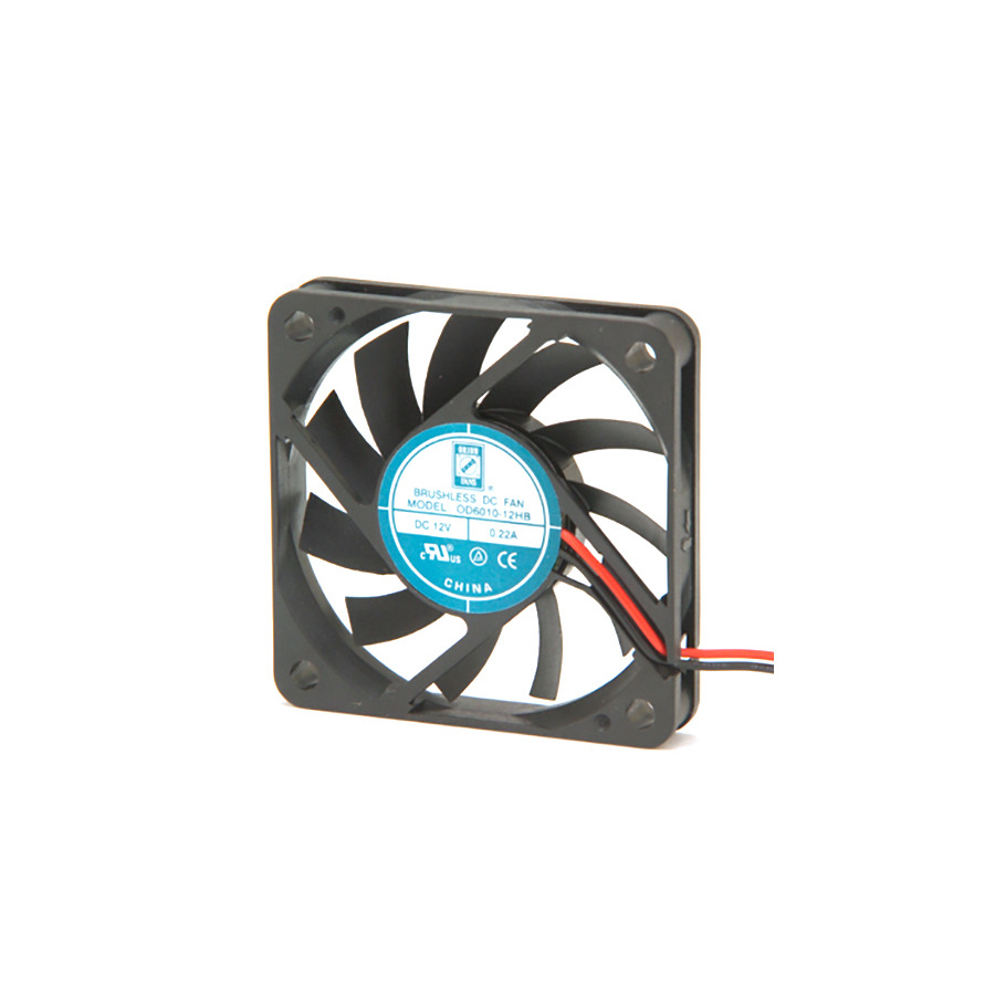 Orion Fans OD6010-12HB DC Fan, 12V, 21CFM, 60x60x10mm, OD6010 Series