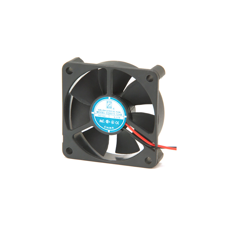 Orion Fans OD6015-12HB DC Fan, 12V, 16CFM, 60x60x15mm, OD6015 Series