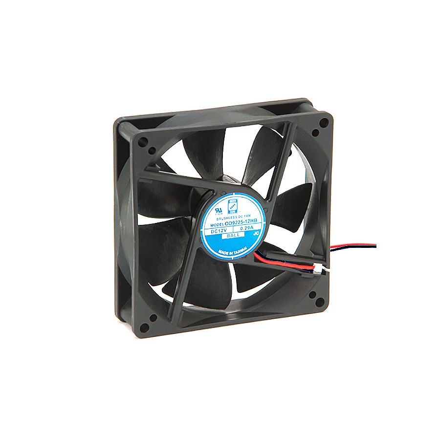 Orion Fans OD9225-12HSS DC Fan, 12V, 52CFM, 92x92x25mm, OD9225-SS Series