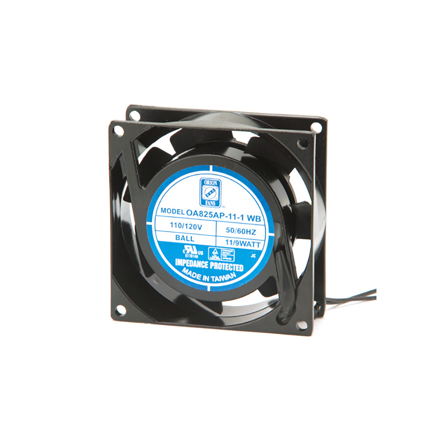 Orion Fans OA825AP-22-1TB AC Fan, 230V/9W, 25CFM, 80x80x25mm, OA825AP Series