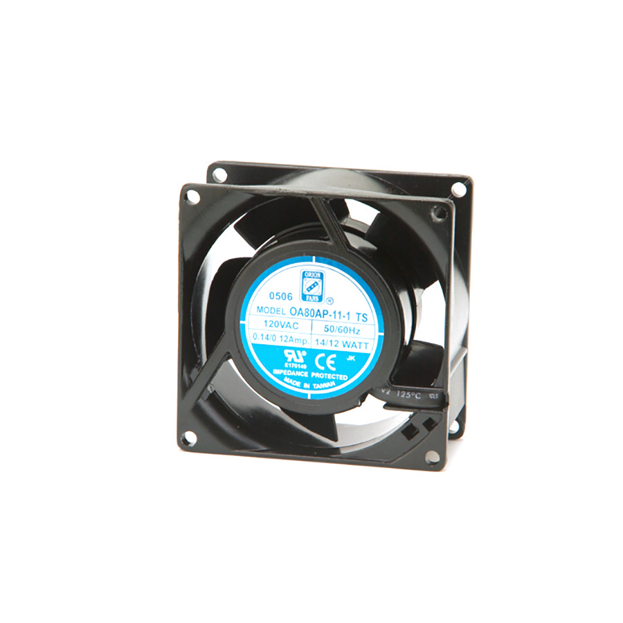 Orion Fans OA80AP-11-1TB AC Fan, 115V/9W, 30CFM, 80x80x38mm, OA80AP Series