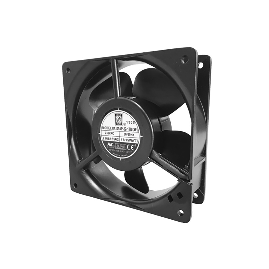 Orion Fans OA109AP-11-1TBSF AC Fan, 115V/12W, 106CFM, 120x120x38mm, OA109AP-SALTFOG Series