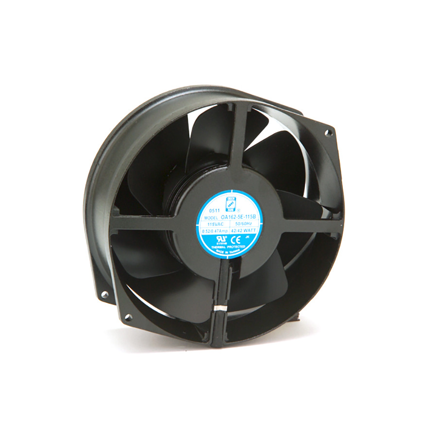 Orion Fans OA162AP-11-1WB1855 AC Fan, 115V/42W, 210CFM, 172x172x55mm, OA162AP-METAL Series