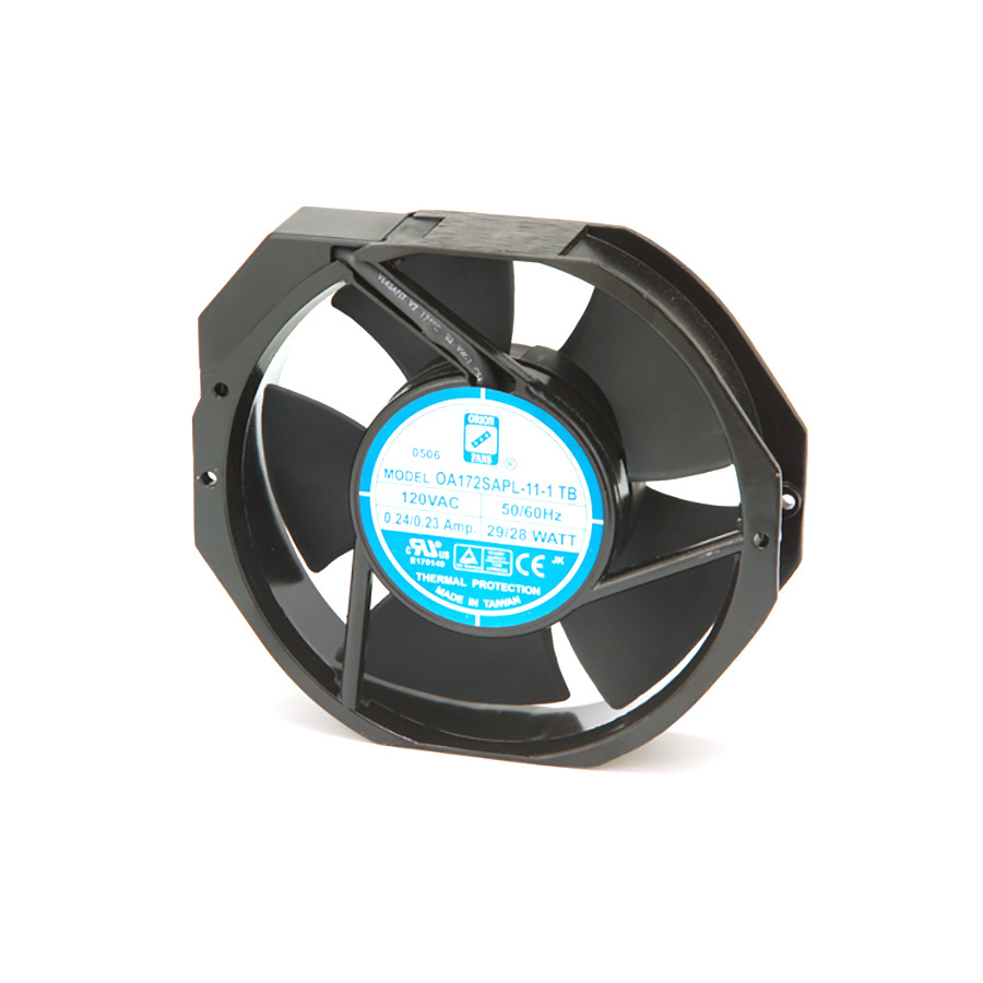 Orion Fans OA172SAPL-11-1TB AC Fan, 115V/28W, 228CFM, 172x150x38mm, OA172SAPL Series