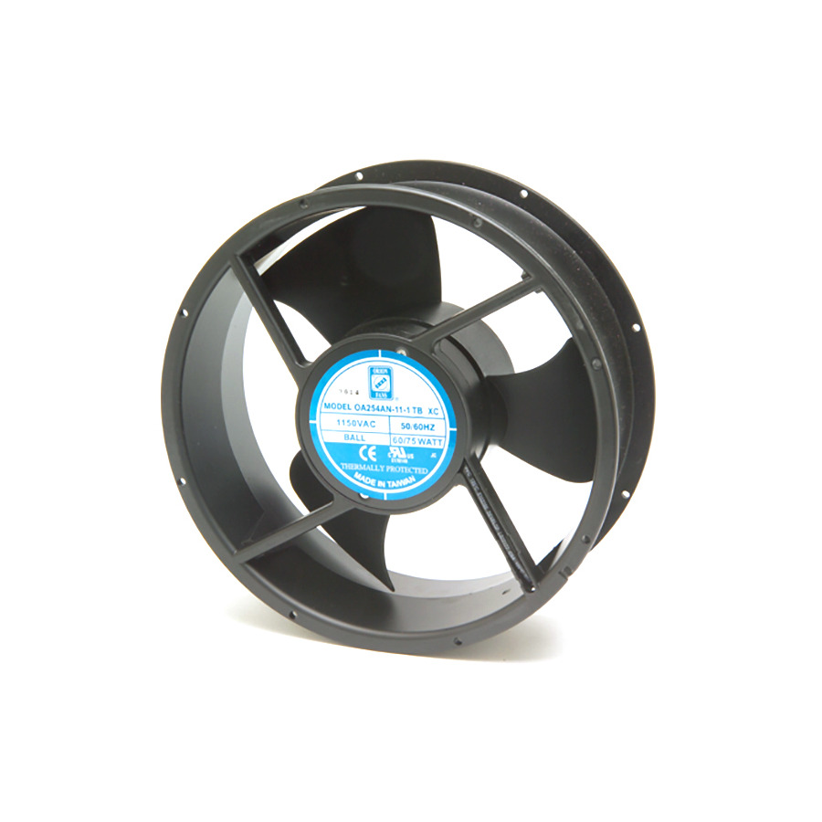 Orion Fans OA254AN-11-1TB AC Fan, 115V/70W, 700CFM, 254x89mm, OA254AN Series