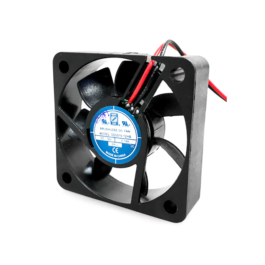 Orion Fans OD5015-05HB DC Fan, 5, 14CFM, 50x50x15mm, OD5015 Series