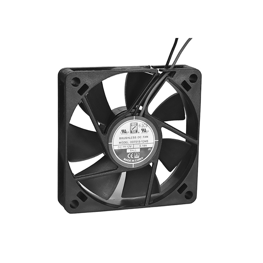 Orion Fans OD7015-12HHB01A DC Fan, 12V, 41CFM, 70x70x15mm, OD7015 Series