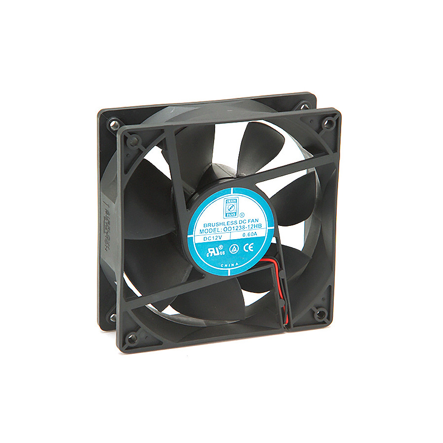 Orion Fans OD1238AP-12HTB DC Fan, 12V, 135CFM, 120x120x38mm, OD1238AP Series