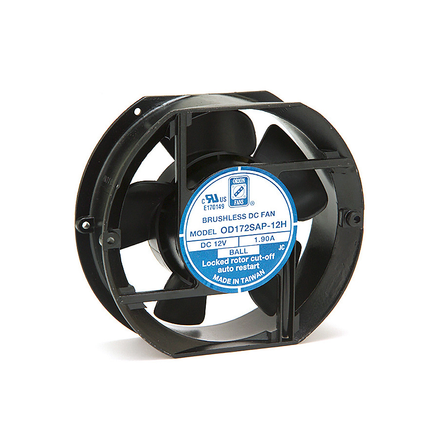 Orion Fans OD172SAP-48HBXC DC Fan, 48, 307CFM, 172x150x51mm, OD172SAP-XC Series