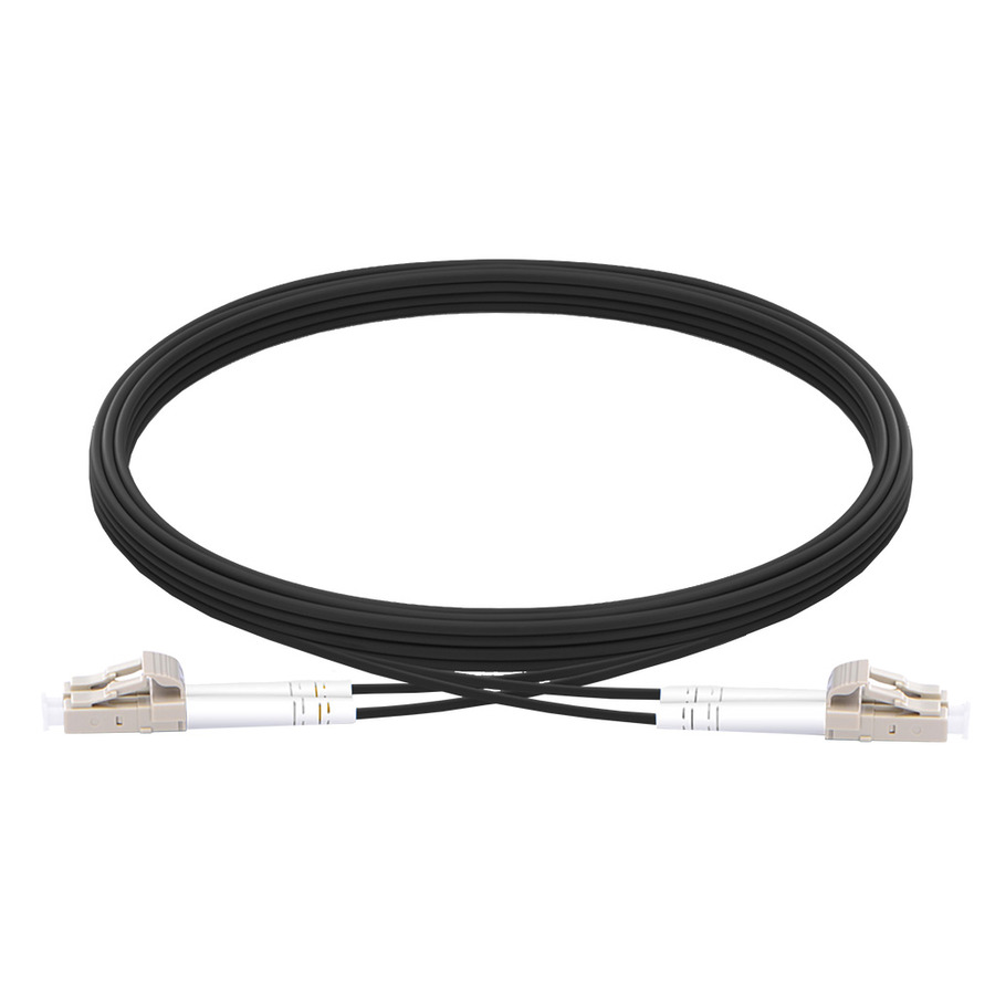 TechLogix Networx M4DBLKLCLC01 Armored Fiber Patch Cord, 1m, Duplex