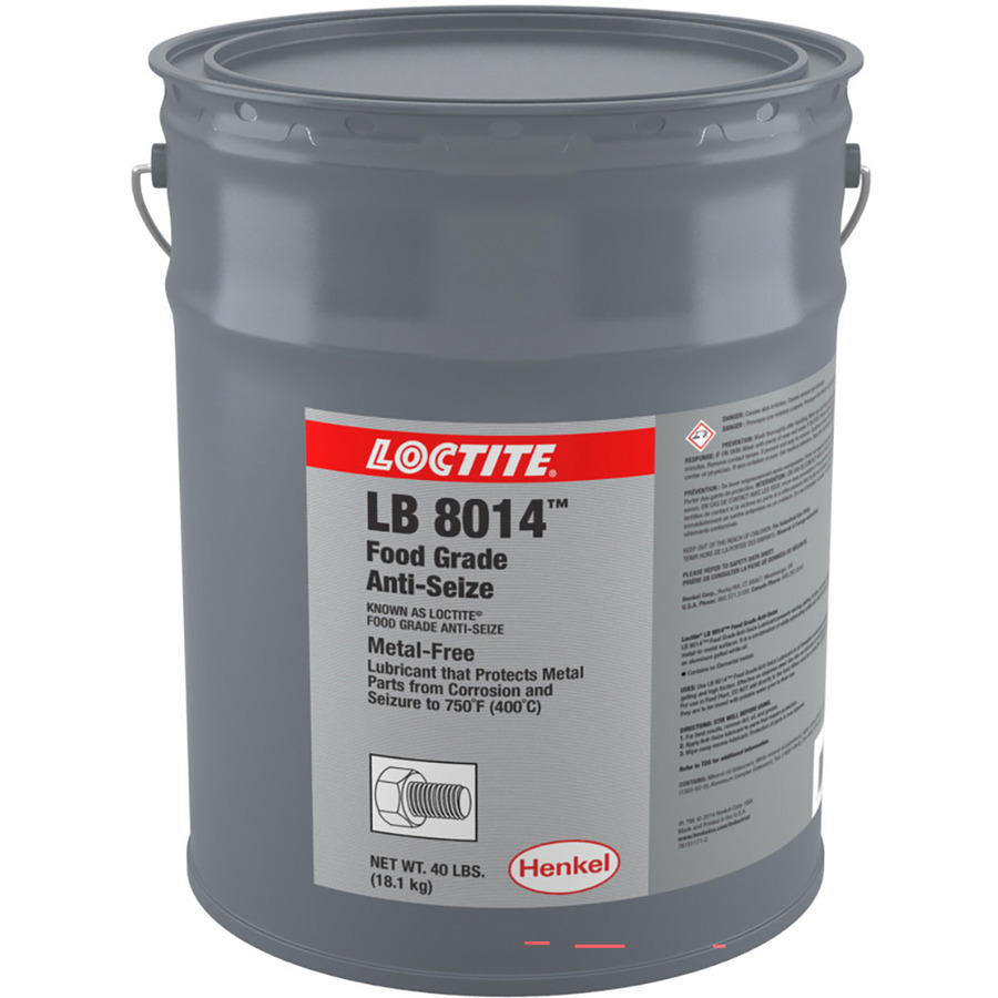 TestEquity: Loctite 1170163 Metal Free Anti-Seize, LB 8014, Food