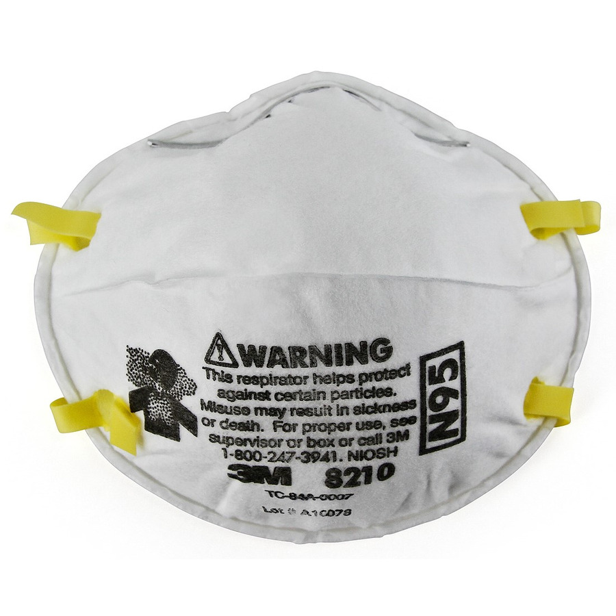 TestEquity: 3M 7100132742 Face Mask Respirator, Disposable, N95