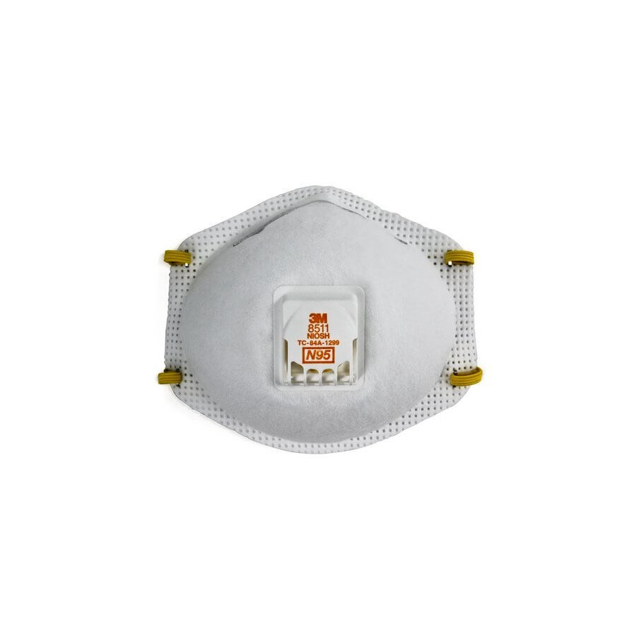 3M 70070757557 N95, Particulate Respirator, pack of 10