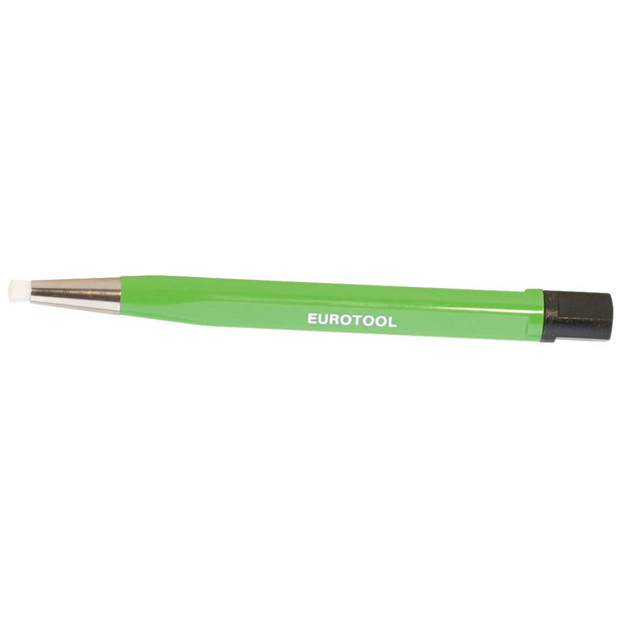 Euro Tool BRS-293.00 Scratch Brush, Nylon Bristles, Pen Shape, 4-1/2"