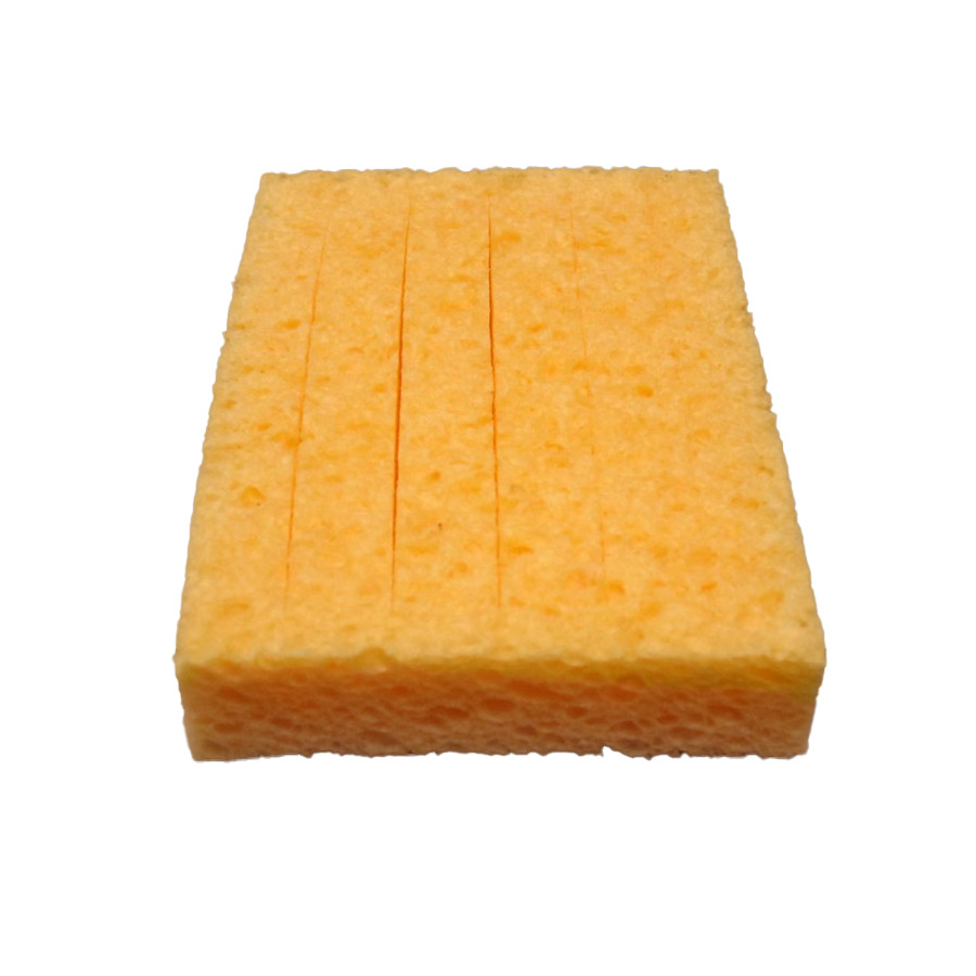 SIR Sponges S5S-P10 Soldering Sponge, 2.6" x 4.25" x 5/8", Slotted