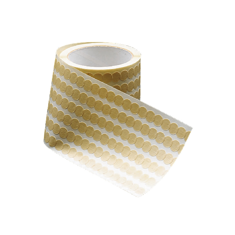 Techni-Pro 706SO375 High Temp Masking Disc Tape, 300 deg, 3/8", 3" Core, 7.5 mil, Tan, 5000/Roll