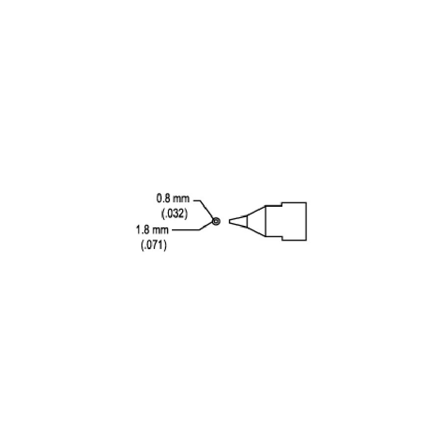 Hakko A1002 0.8mm Nozzle