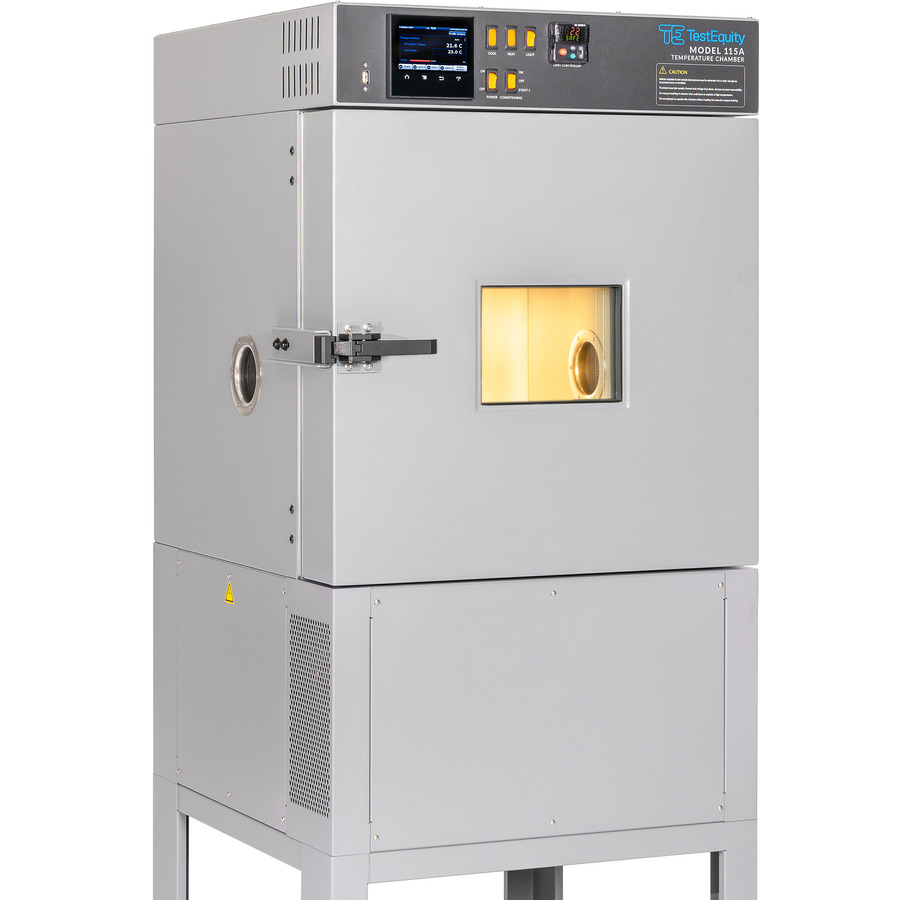 TestEquity Chambers TE-115A-B Benchtop Temperature Chamber, 1.55 Cu Ft, -73 to 175 C, 120V/60Hz, 1PH