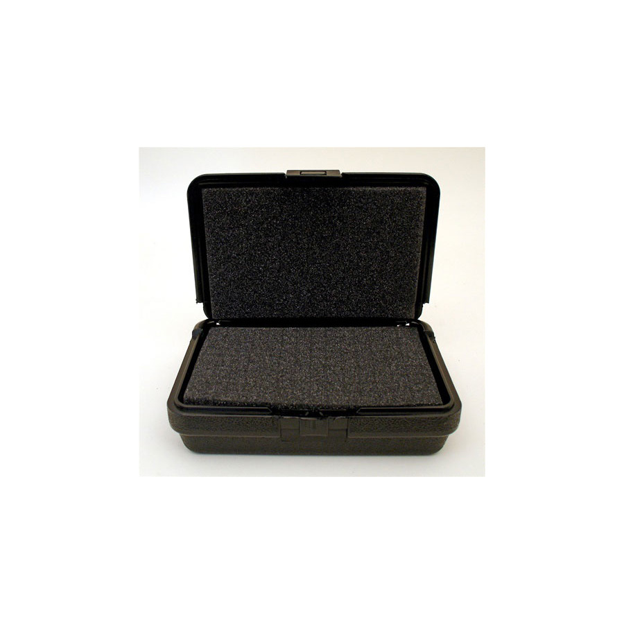 Platt 107 Blow Molded Foam Filled Case 8-1/2 x 6 x 2-1/2" Black