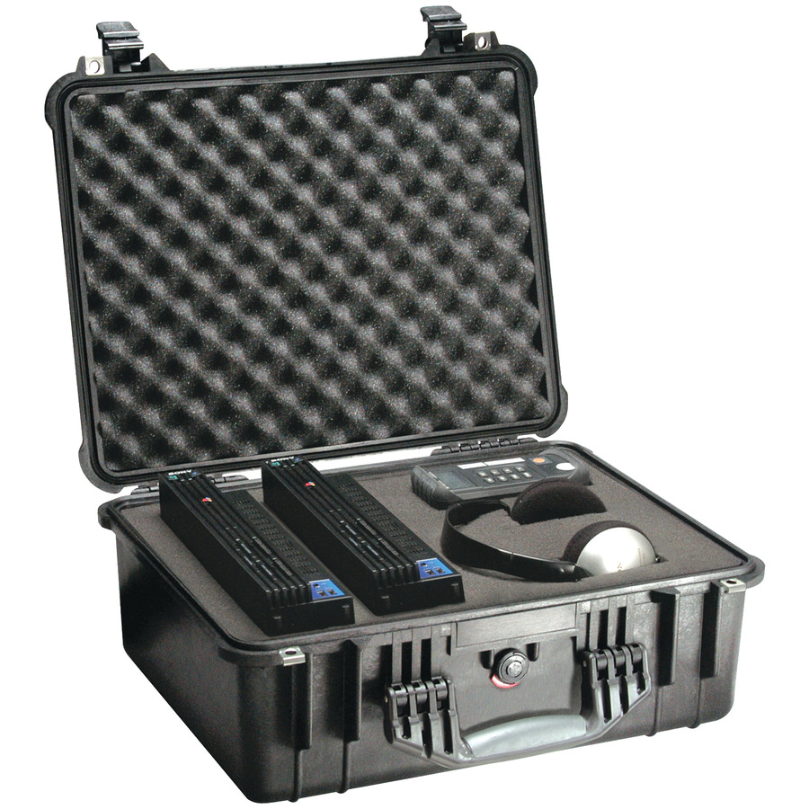 Pelican 1550 All Weather Foam Filled Case, Black, 19 x 14-7/16 x 7-3/4"