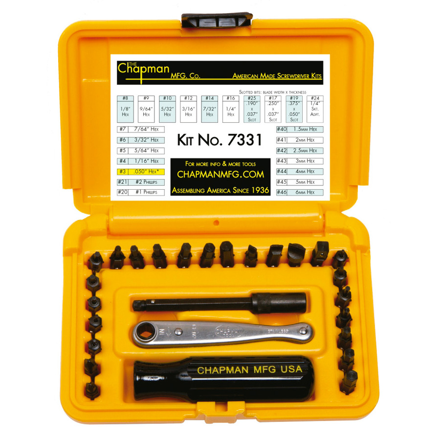 YA−MAN IB-20SZJ TestEquity: Chapman 7331 27-pc. Standard/Metric Ratchet Set
