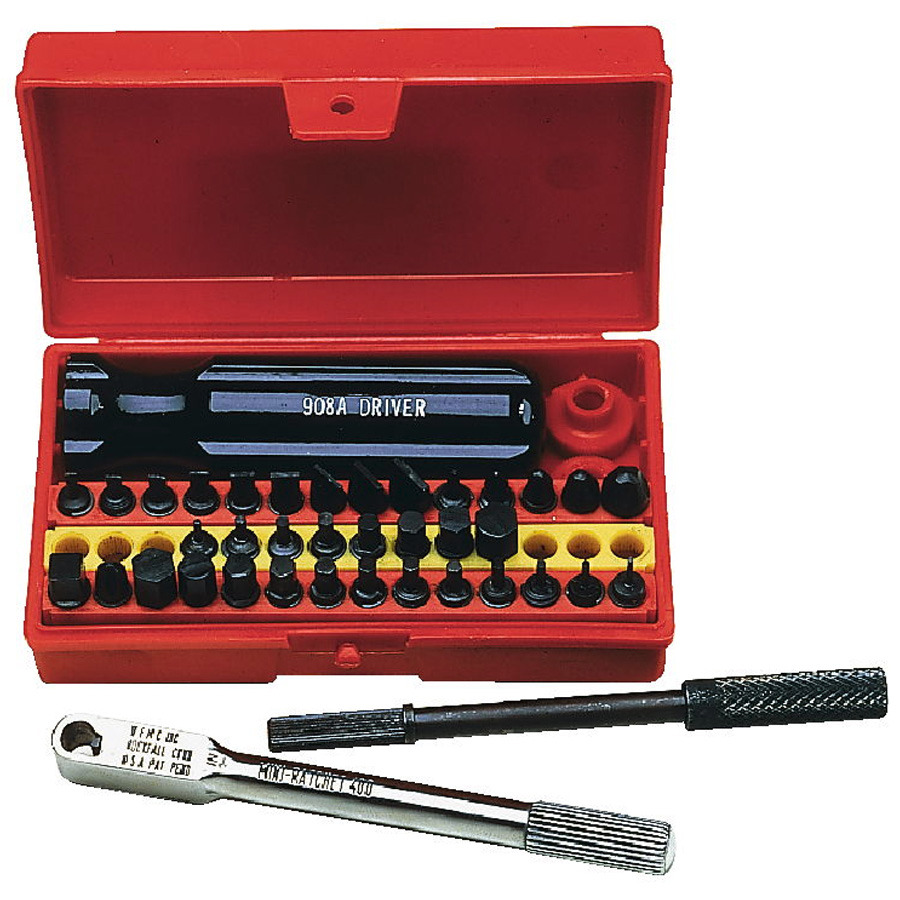 TestEquity: Wadsworth Falls 003 Mini-Ratchet Set, 44 Pieces