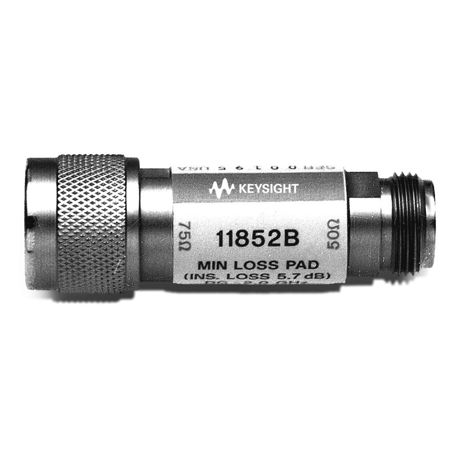 Keysight 11852B/401 Adapter, 50 to 75 Ohms