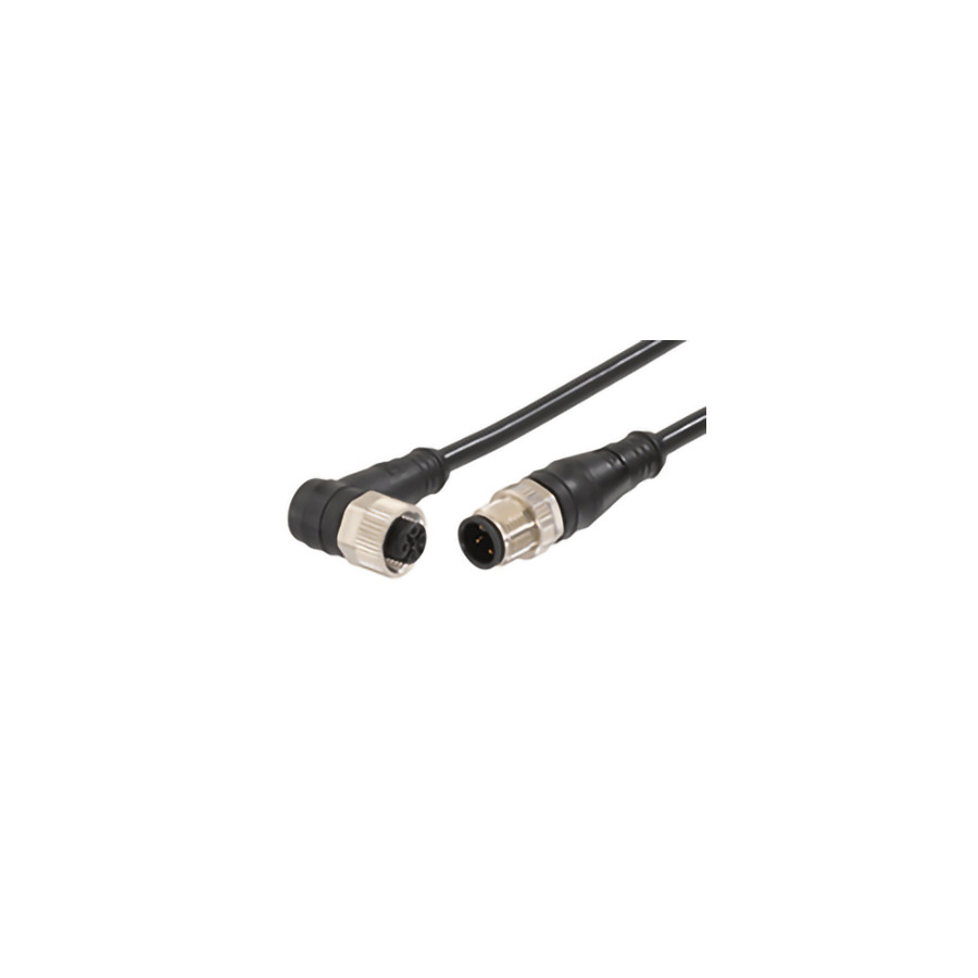 Molex 1200698697 Sensor Cables/Actuator Cables Micro-Change (M12) Double-Ended Cordset With KnurLED Hexnut