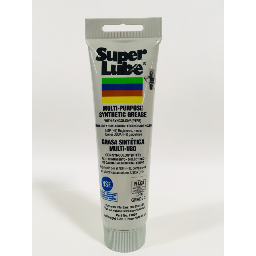 Loctite 209806 Super Lube Synthetic Multi Purpose Grease, 3 oz. Tube